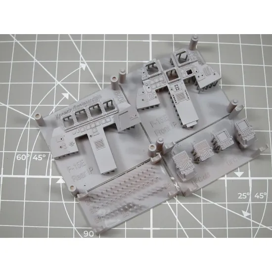 Kopecky Scale Models 32029 1/32 F-15e Instrument Panels For Tamiya Resin Kit