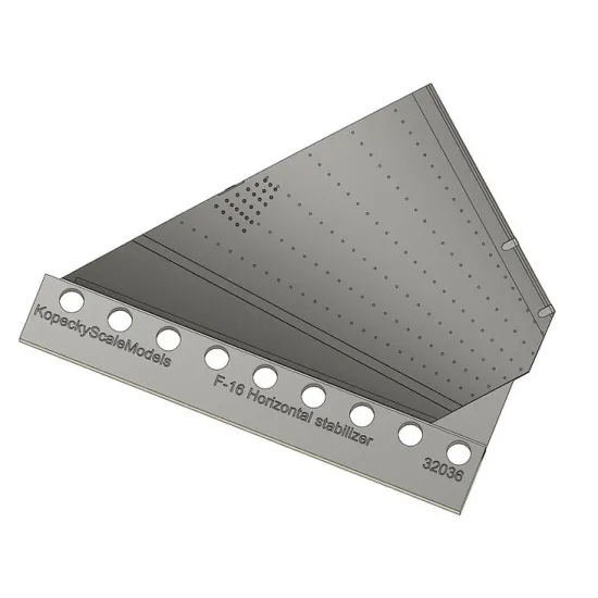Kopecky Scale Models 32036 1/32 F-16 Horizontal Stabilizers Resin Kit