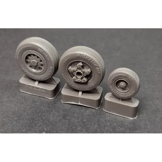 Kopecky Scale Models 32040 1/32 F-16 Wheels Block 40 Resin Kit