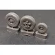 Kopecky Scale Models 32040 1/32 F-16 Wheels Block 40 Resin Kit
