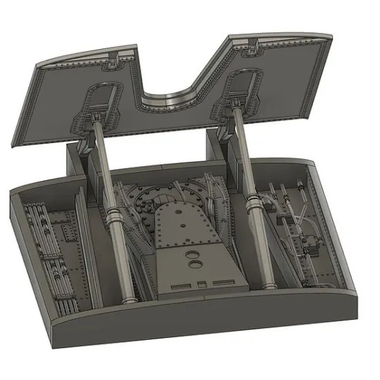 Kopecky Scale Models 32046 1/32 F-100 Speedbrake Early For Trumpeter Kit