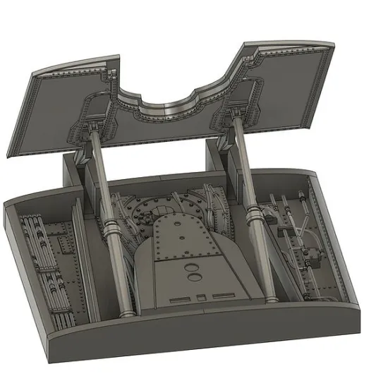 Kopecky Scale Models 32047 1/32 F-100 Speedbrake Late For Trumpeter Kit