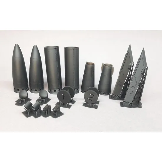 Kopecky Scale Models 32048 1/32 F-16 370 Gallons Fuel Tanks With Pilons