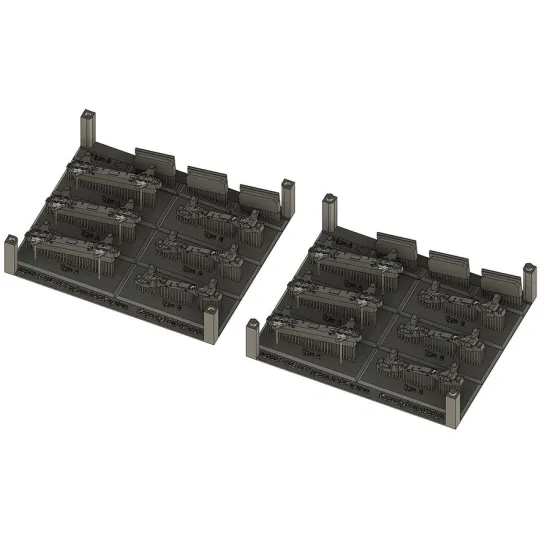 Kopecky Scale Models 32050 1/32 F-15e Cft Rack System For Tamiya
