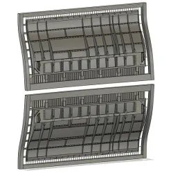 Kopecky Scale Models 32063 1/32 B-17 Bomb Bay Doors For Hk Models Kit