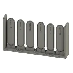 Kopecky Scale Models 35001 1/35 Ah-64 A/D Exhaust And Fod For Takom Kit