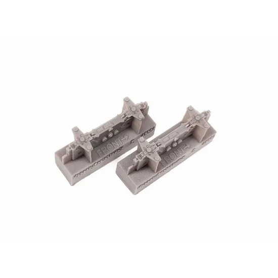 Kopecky Scale Models 48004 1/48 F-15e Pylons And Rails Lau-128 For Smart Aa Missiles For Gwh