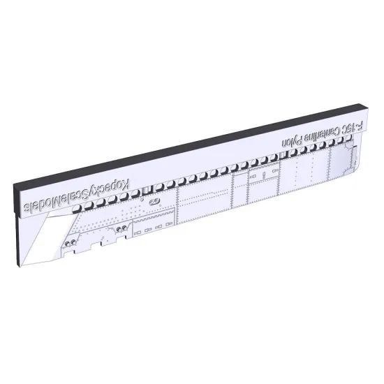 Kopecky Scale Models 48008 1/48 F-15c Centerline Pylon And Mau-12 Rack For Gwh