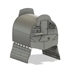 Kopecky Scale Models 48029 1/48 B-17 Bomb Bay For Hk Models Eduard Resin Kit