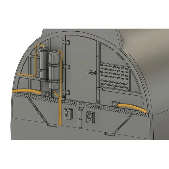 Kopecky Scale Models 48029 1/48 B-17 Bomb Bay For Hk Models Eduard Resin Kit
