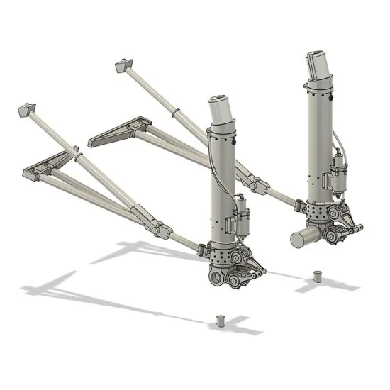 Kopecky Scale Models 48037 1/48 B-17 Landing Gear Loaded For Hk Models