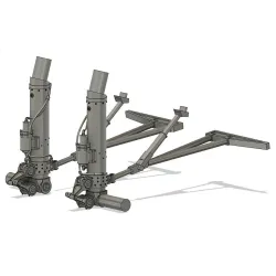 Kopecky Scale Models 48038 1/48 B-17 Landing Gear Unloaded For Monogram