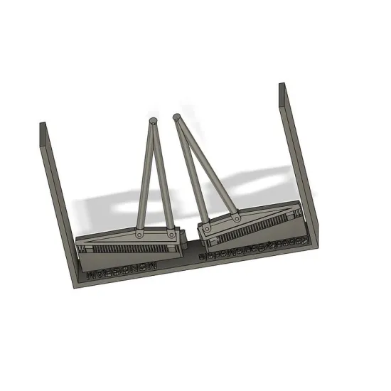 Kopecky Scale Models 48039 1/48 B-17 Landing Gear Loaded For Monogram