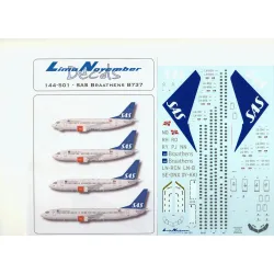 Lima November Decals 144-501 1/144 Sas Braathens Boeing 737-500/600/700/800