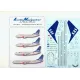 Lima November Decals 144-501 1/144 Sas Braathens Boeing 737-500/600/700/800