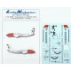 Lima November Decals 144-505 1/144 Norwegian Kandidaten Boeing 737-300
