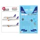 Lima November Decals 144-507 1/144 Sas With H C Andersen 2005 Airbus A319 A321