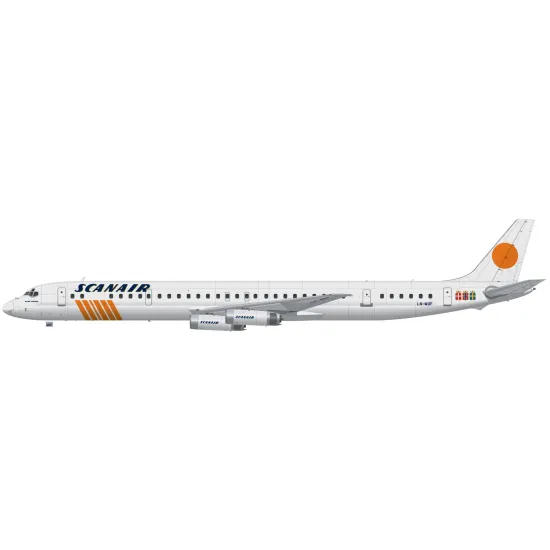 Lima November Decals 144-512 1/144 Scanair Douglas Dc-8-62/63