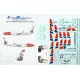 Lima November Decals 144-515 1/144 Norwegian LN-NOB Edvard Grieg Boeing 737-800
