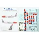 Lima November Decals 144-518 1/144 Norwegian Ln-nog Henrik Ibsen Boeing 737-800