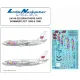 Lima November Decals 144-520 1/144 Braathens Safe Sommerflyet Boeing B737-200/500