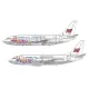 Lima November Decals 144-520 1/144 Braathens Safe Sommerflyet Boeing B737-200/500