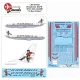 Lima November Decals 144-523 1/144 Braathens Safe B737-400 Ln-bri Vi Flyr Drillos