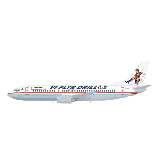 Lima November Decals 144-523 1/144 Braathens Safe B737-400 Ln-bri Vi Flyr Drillos