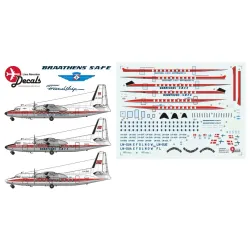Lima November Decals 144-526 1/144 Braathens Safe Fokker F-27