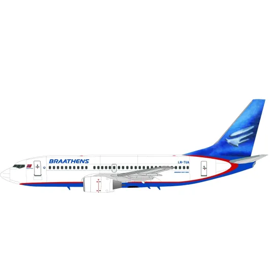Lima November Decals 144-533 1/144 Braathens Boeing B737-400/500/700 Northern Lightcs