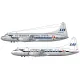 Lima November Decals 144-544 1/144 Sas Convair Cv440 2 Early Schemes