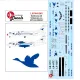 Lima November Decals 144-545 1/144 Helitrans As Vildanen Atr 42-300qs
