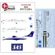 Lima November Decals 144-546 1/144 Sas Atr72s Including Ec-lsn In Azul Colours