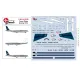 Lima November Decals 144-556 1/144 Trans-polar Boeing 720