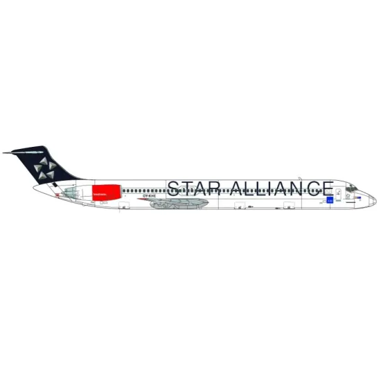 Lima November Decals 144-558 1/144 Sas Md82 Oy-khe In Star Alliance Cs