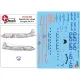 Lima November Decals 144-563 1/144 Ddl Danish Air Lines Dc-4