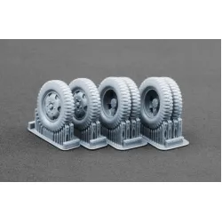 Scalex Ww-35006w 1/35 Blitz Early V1 Weighted Wheel Set For Italeri Tamiya Miniart Dragon