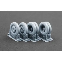 Scalex Ww-35008 1/35 Blitz Late V1 Ordinary Wheel Set For Italeri Tamiya Miniart Dragon