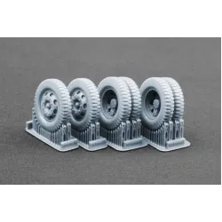 Scalex Ww-35008w 1/35 Blitz Late V1 Weighted Wheel Set For Italeri Tamiya Miniart Dragon