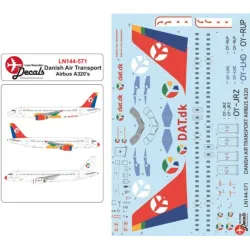 Lima November Decals 144-571 1/144 Dat Airbus A320