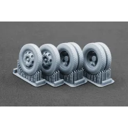 Scalex Ww-35009w 1/35 Blitz Late V2 Weighted Wheel Set For Italeri Tamiya Miniart Dragon