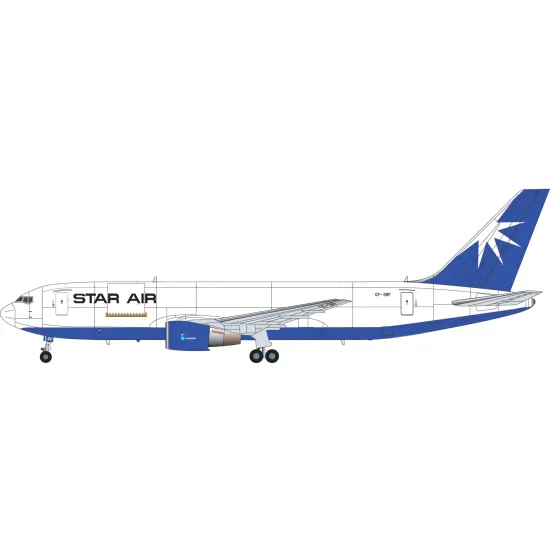 Lima November Decals 144-584 1/144 Star Air Boeing B767-200Fs old and new scemes