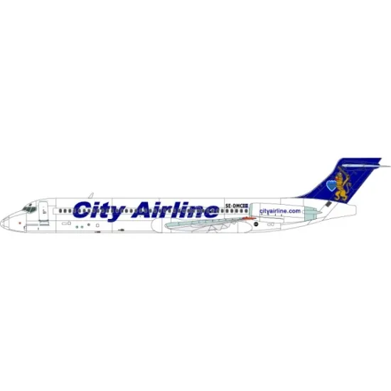 Lima November Decals 144-609 1/144 City Airline Sweden Md-87