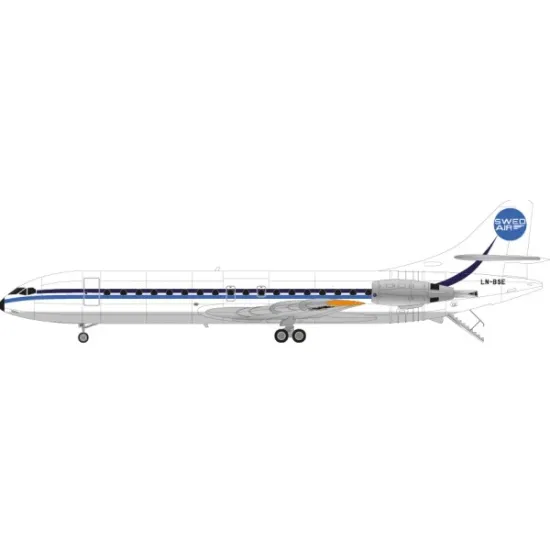 Lima November Decals 144-611 1/144 Swedair And Transwede Se210 10b3 Ln-bse