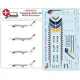 Lima November Decals 144-613 1/144 Transwede New Cs Se210 10b3 And Sultan Air