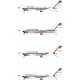 Lima November Decals 144-613 1/144 Transwede New Cs Se210 10b3 And Sultan Air