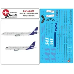 Lima November Decals 144-630 1/144 Sas A320/321 New Cs