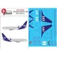 Lima November Decals 144-631 1/144 Sas B737-700 New Cs