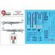 Lima November Decals 144-635 1/144 Sas Douglas Dc-6b