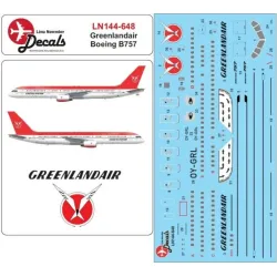 Lima November Decals 144-648 1/144 Greenlandair B757